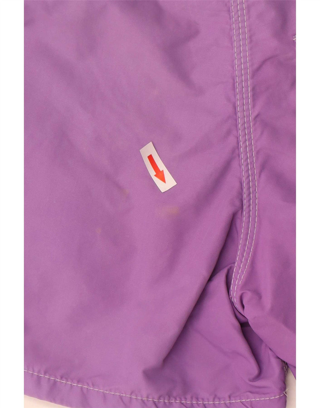Sundek Mens Natação Shorts Médio Roxo Colourblock Nylon