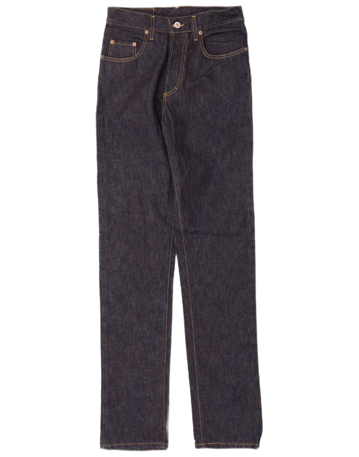 Calça jeans reta masculina CASUCCI cintura alta W28 L32 algodão azul marinho