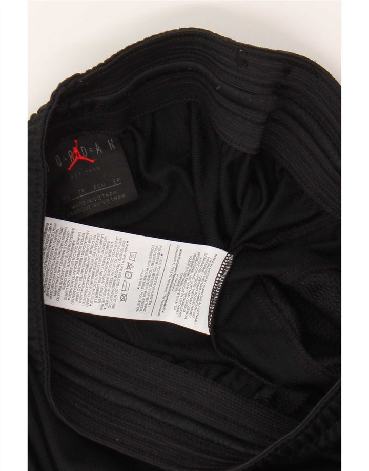 Jordan Mens Dri Fit Calça de treino XS Preto Colourblock Poliéster