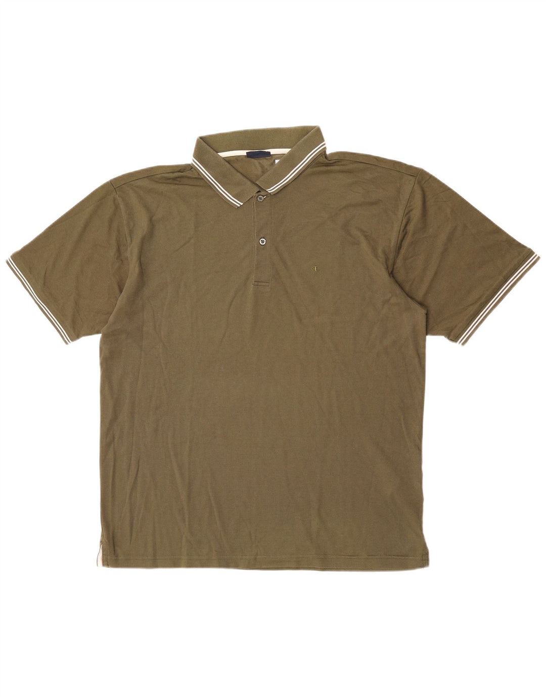 Camisa polo masculina Champion 3XL algodão cáqui