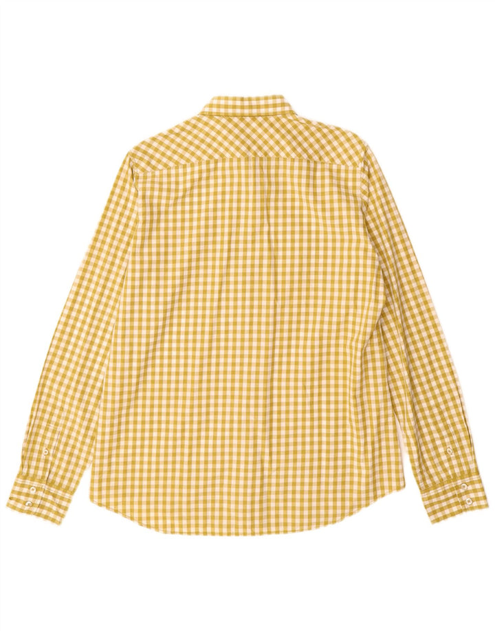 Camisa oversized feminina MARC O'POLO IT 40 algodão guingão verde pequeno