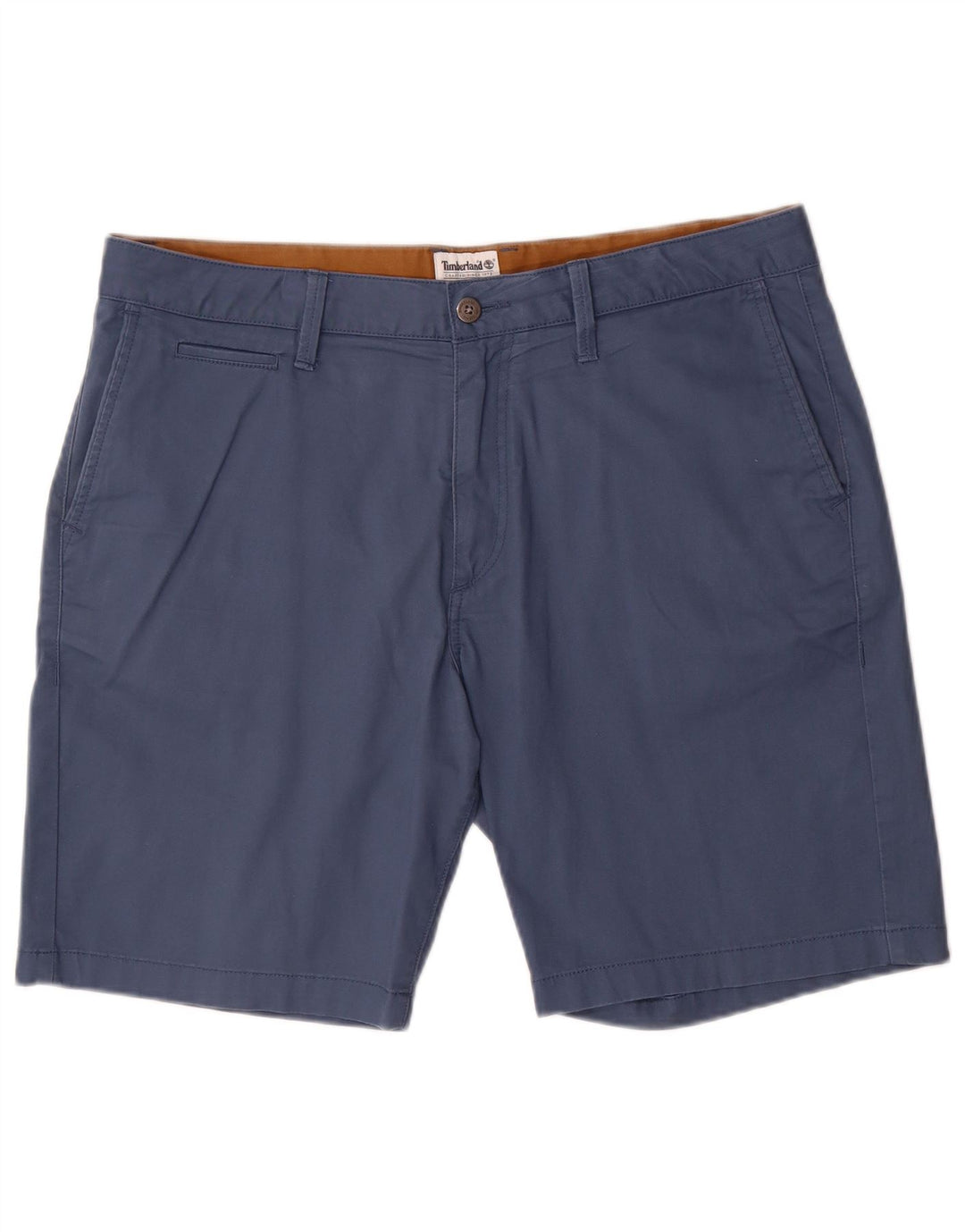 TIMBERLAND Mens Chino Shorts W36 Grande Algodão Azul