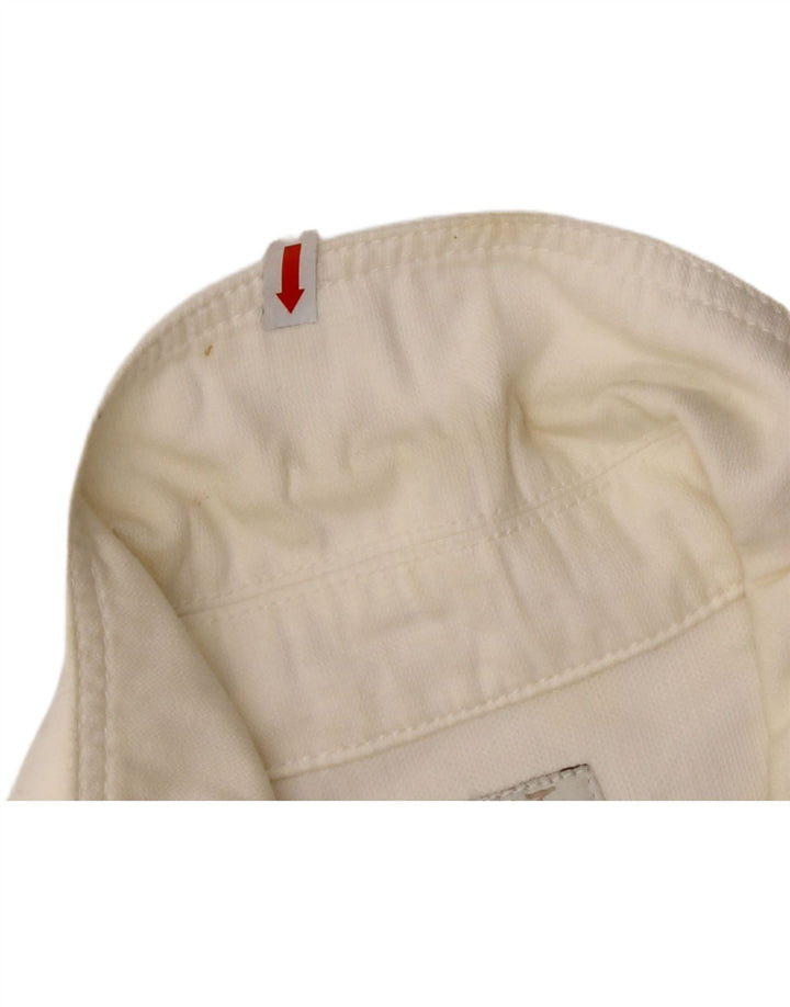 Jaqueta jeans masculina CALVIN KLEIN Reino Unido 38 algodão branco médio