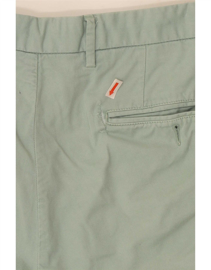 Hackett Mens Chino Shorts XL W38 Algodão Verde