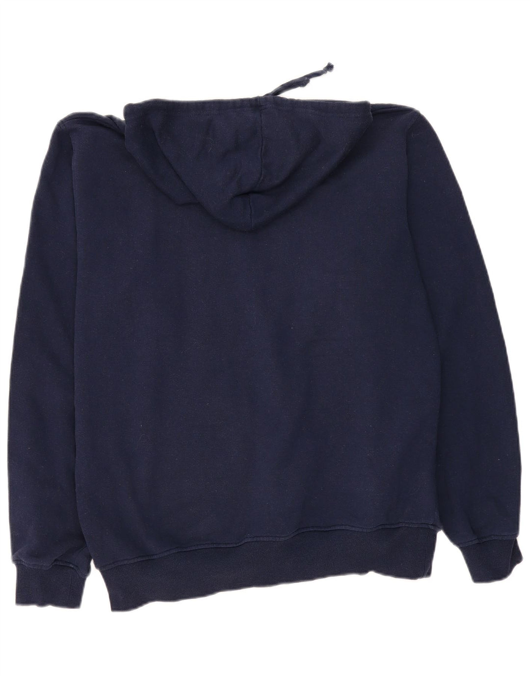 Suéter com capuz gráfico masculino FILA grande algodão azul marinho