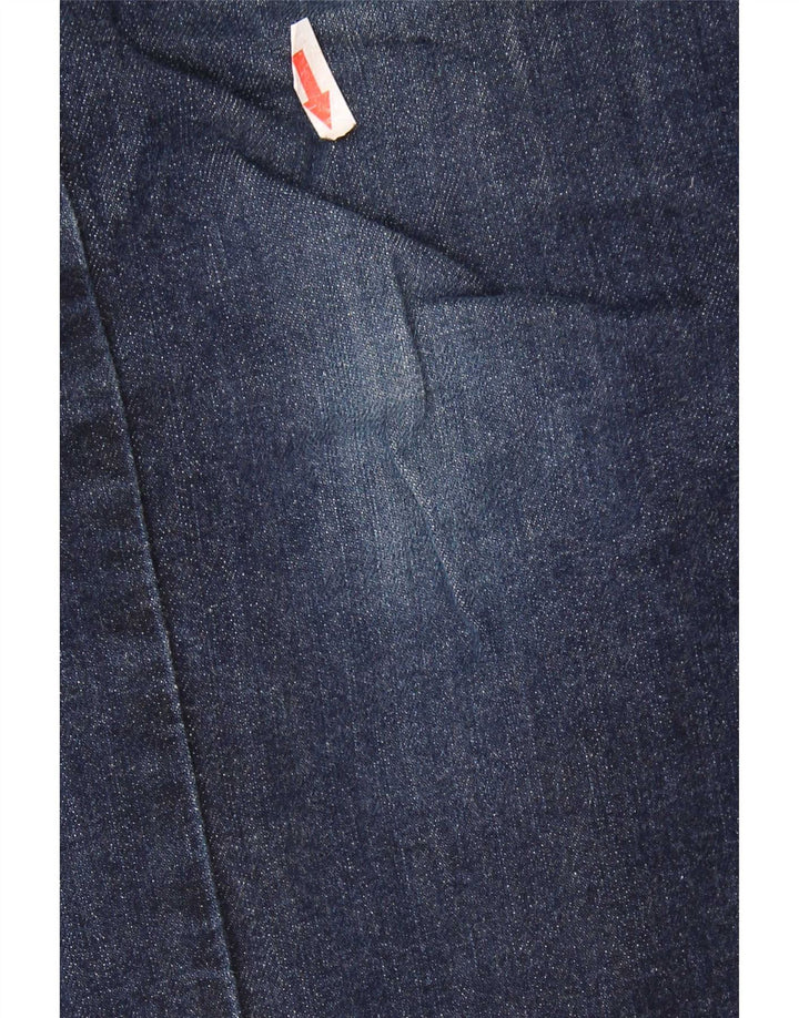 Levi's Masculino 514 Straight Jeans W32 L30 Azul Marinho Algodão