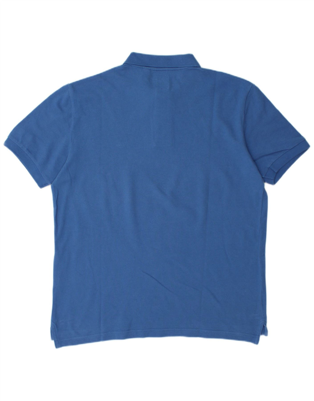 Camisa polo masculina DOCKERS grande algodão azul