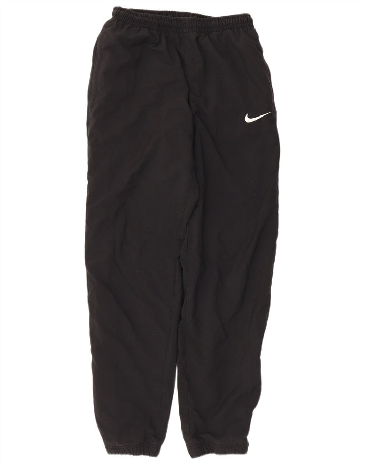Nike Mens Treino Calças Joggers Pequeno Poliéster Preto