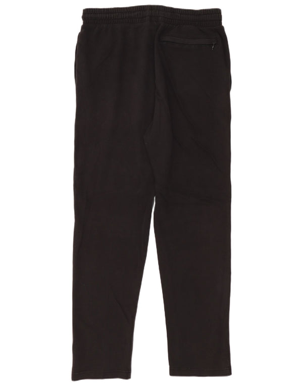 Calças de treino masculino Marks & Spencer algodão preto médio