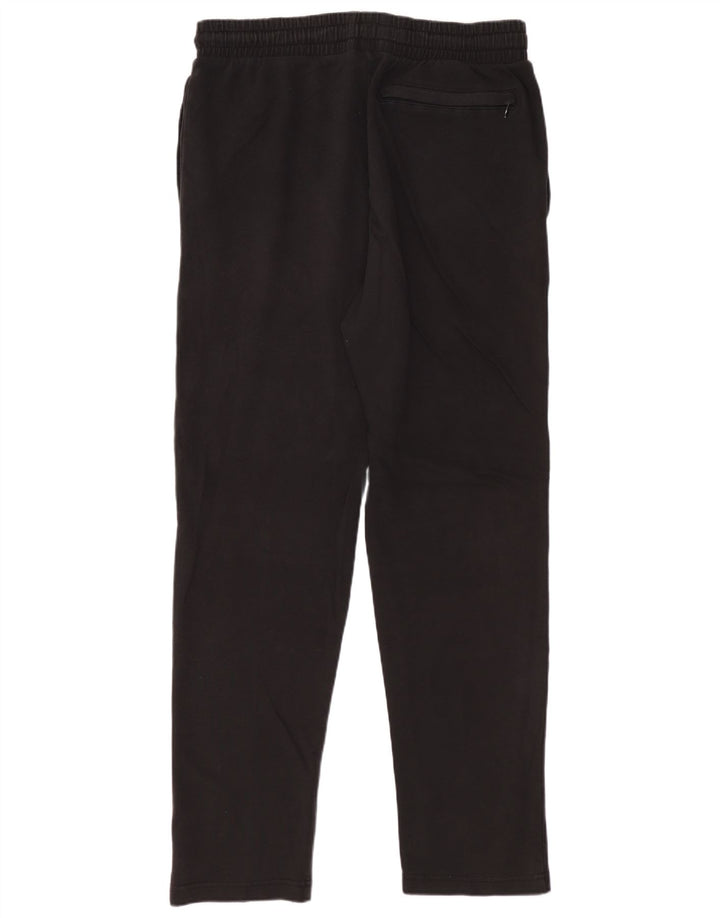 Calças de treino masculino Marks & Spencer algodão preto médio