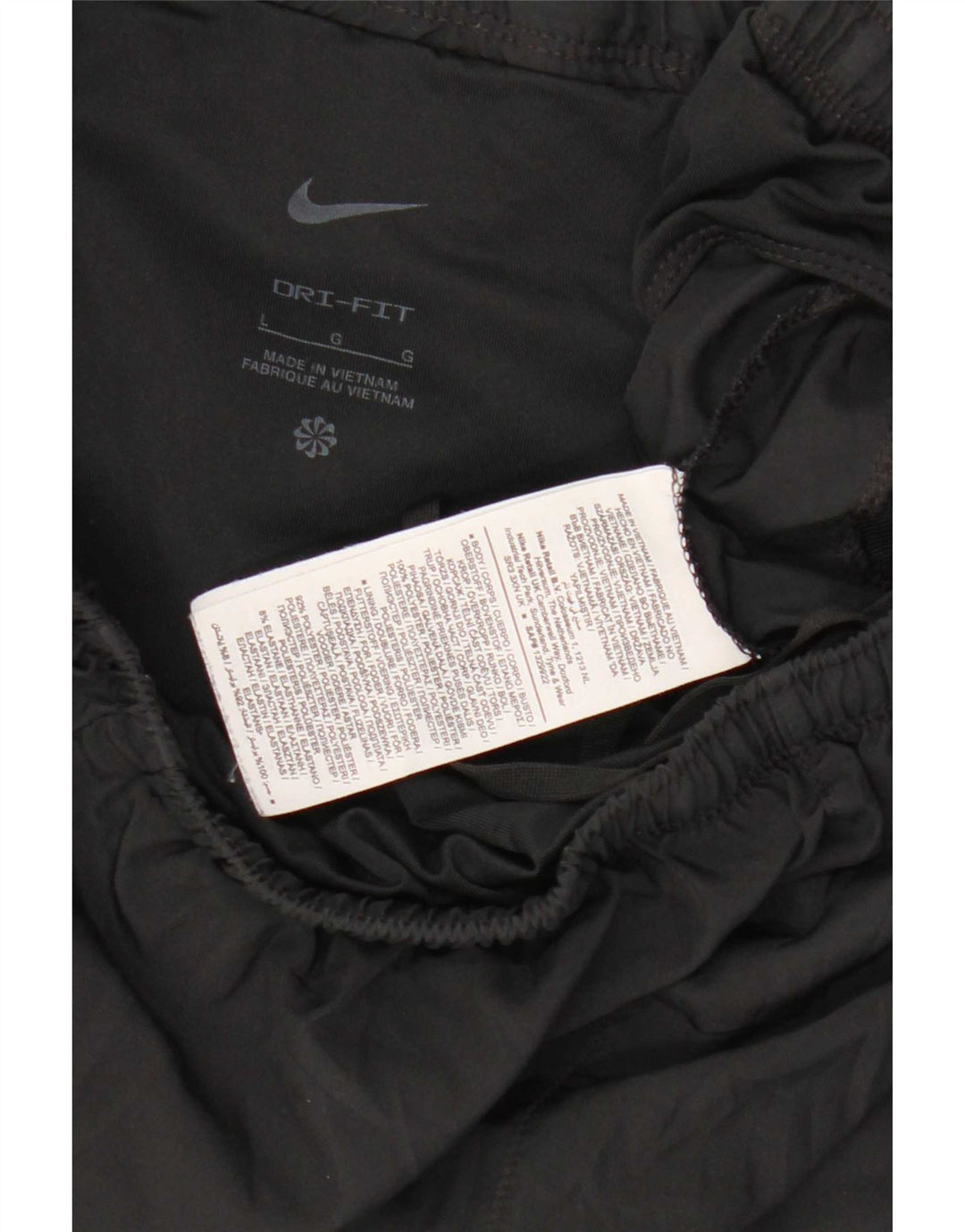 Nike Mens Dri Fit Sport Shorts Grande Poliéster Preto