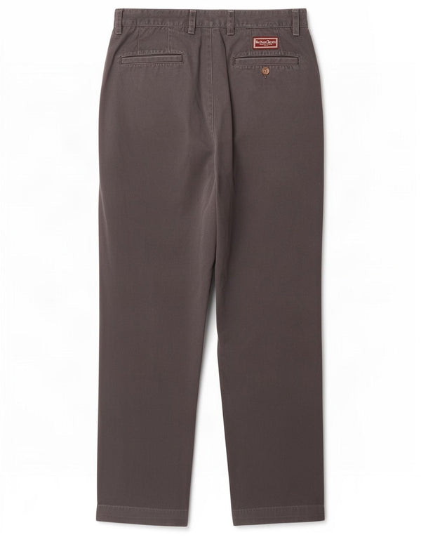 Marlboro Classics Masculino Calça Chino Reta EU 48 Médio W30 L30 Cinza