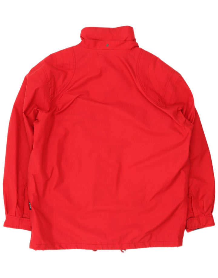 Jaqueta de chuva masculina Fila IT 52 XL vermelha poliamida esportiva