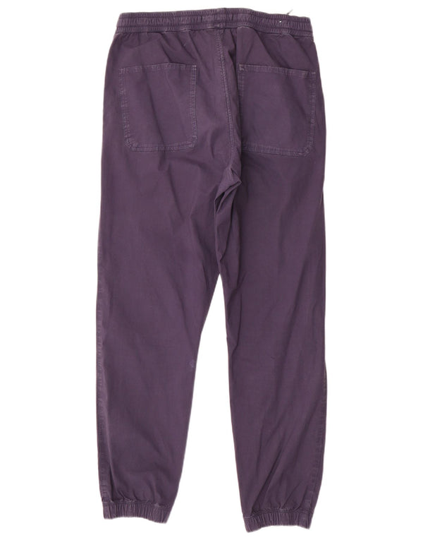 Zara Mens Joggers Calças Médio W32 L28 Azul Marinho