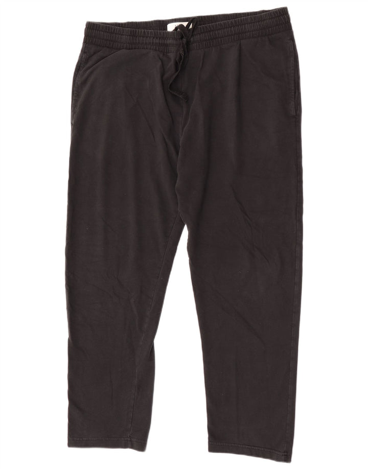 Calça de treino masculina Marks & Spencer Regular Fit XL algodão preto