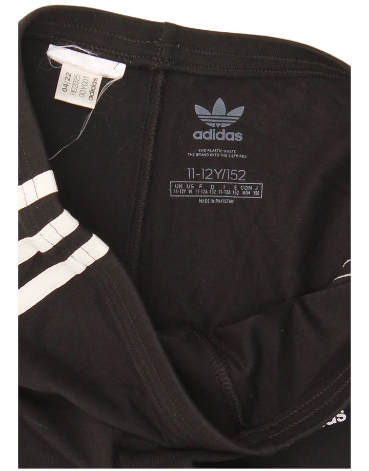 Leggings ADIDAS Meninas 11-12 Anos Preto