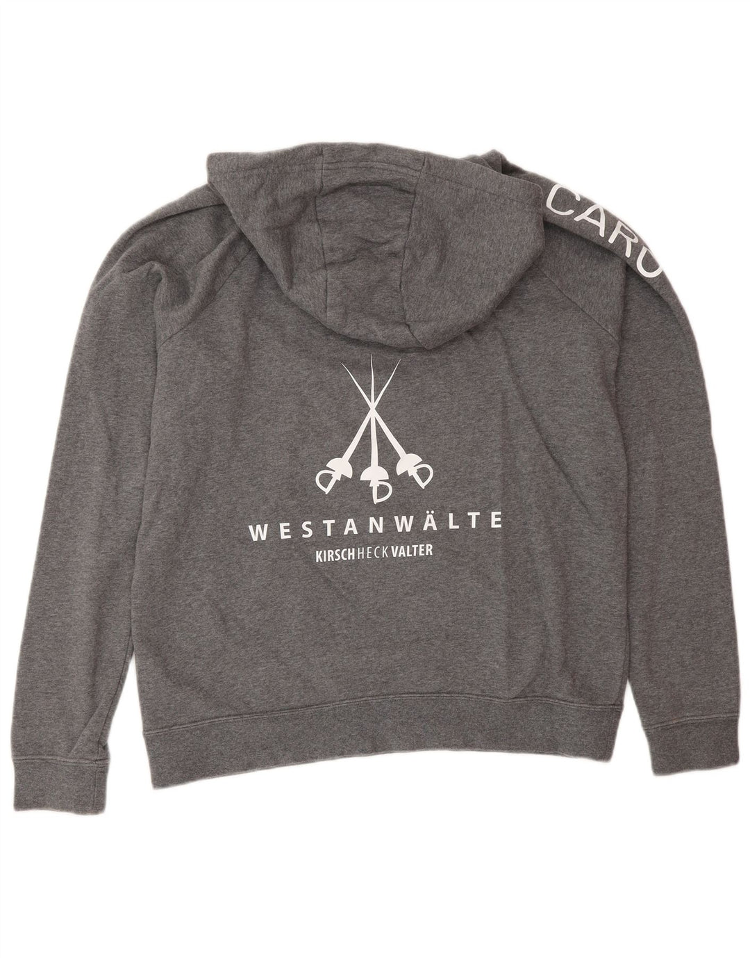 NIKE Mens Graphic Hoodie Jumper Médio Algodão Cinza