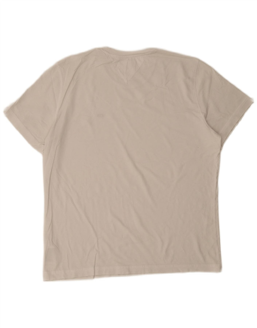 Camiseta masculina TOMMY HILFIGER grande algodão branco