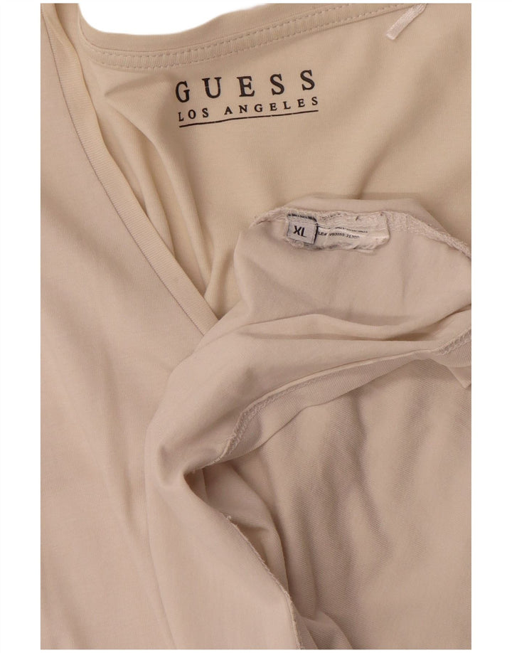 Camiseta feminina Guess UK 18 XL branca