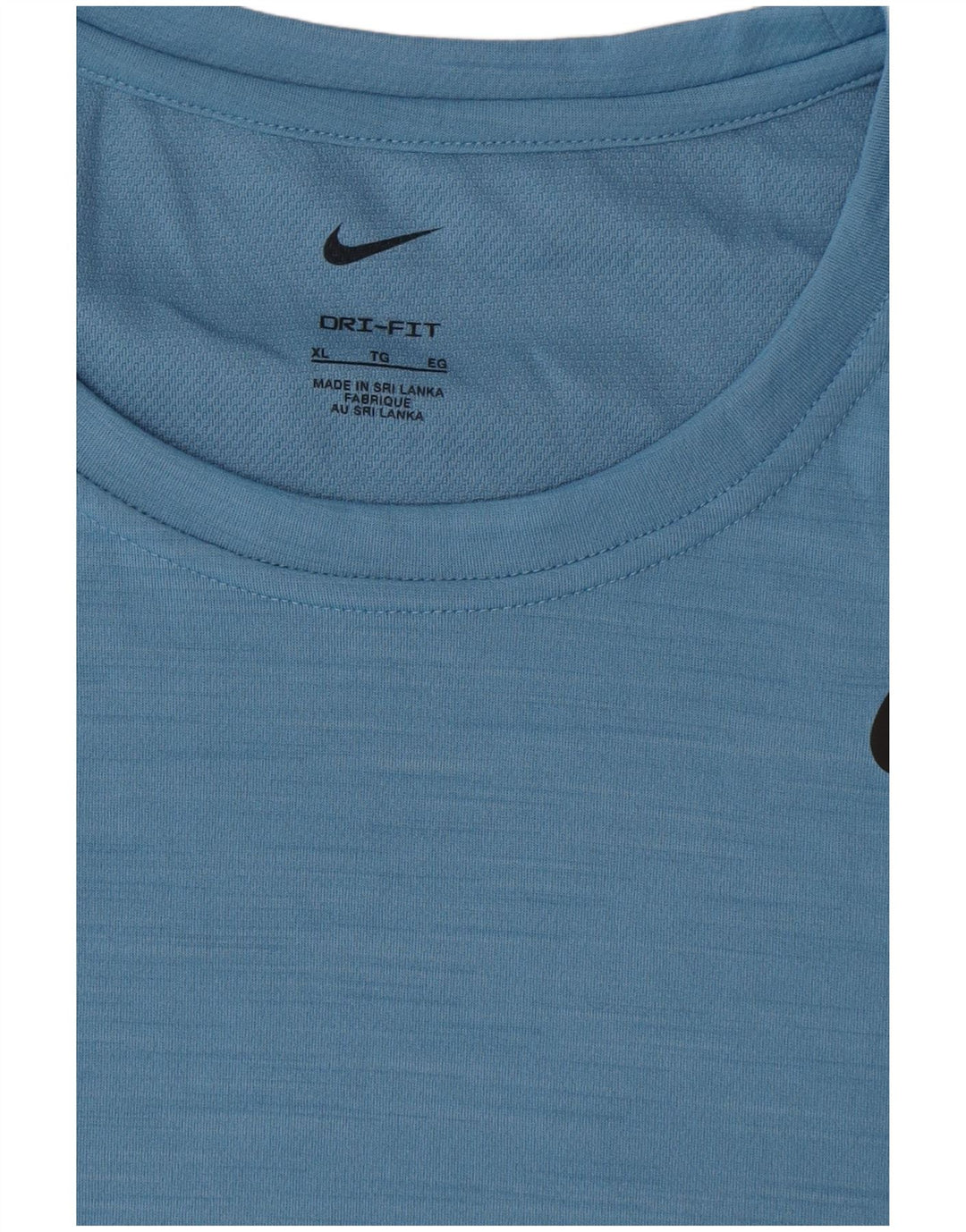 Camiseta Nike Masculina Dri Fit Top XL Azul Poliéster