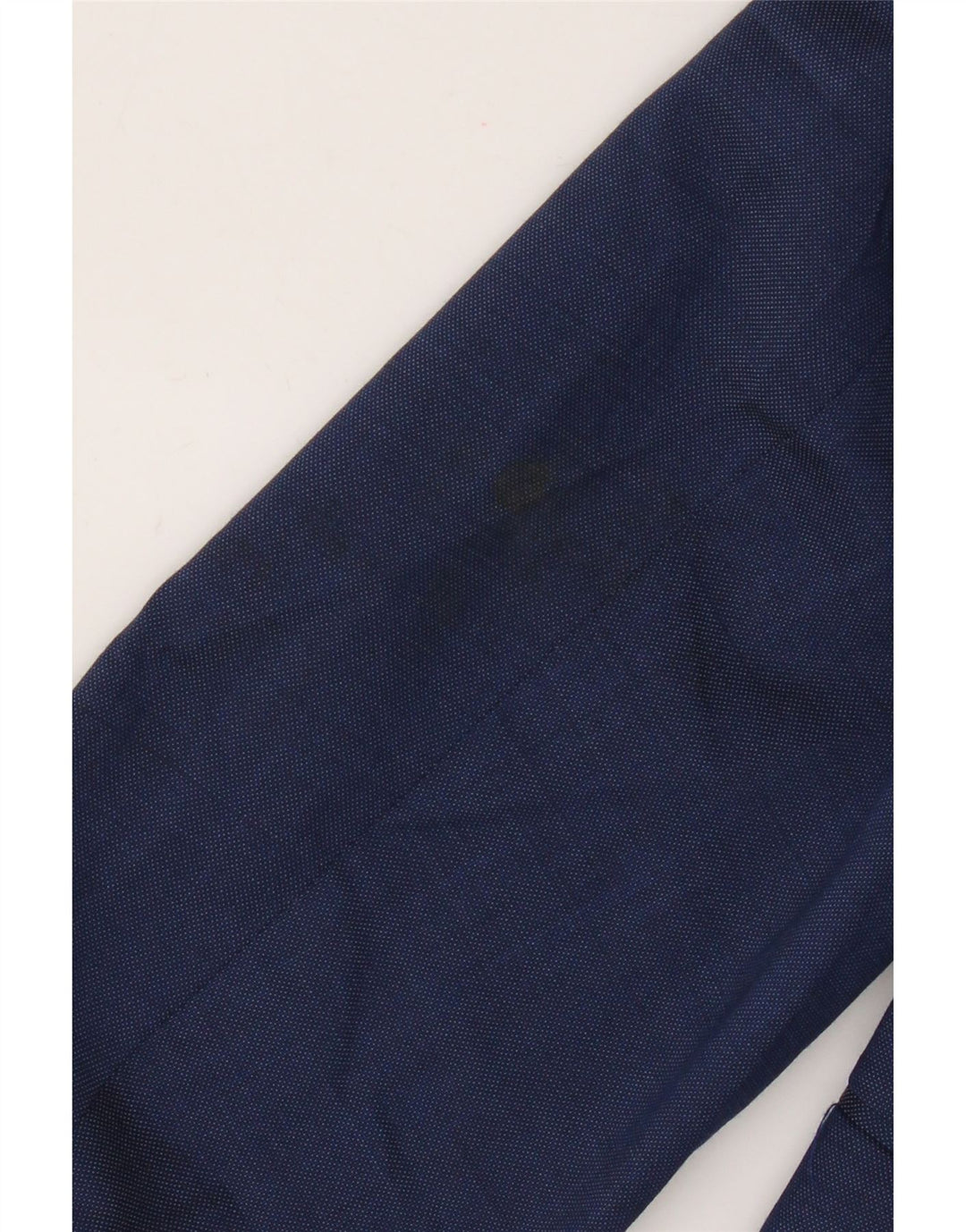 Jaqueta blazer masculina Zara com 2 botões UE 46 pequena lã azul