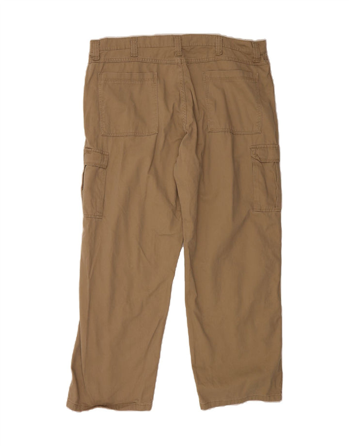 WRANGLER Mens Straight Cargo Trousers  W42 L30 Beige Cotton Vintage Wrangler and Second-Hand Wrangler from Messina Hembry 