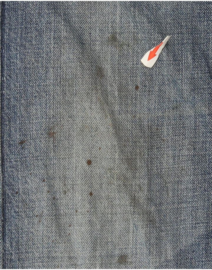 Levi's Masculino 505 Straight Jeans W38 L30 Azul Algodão