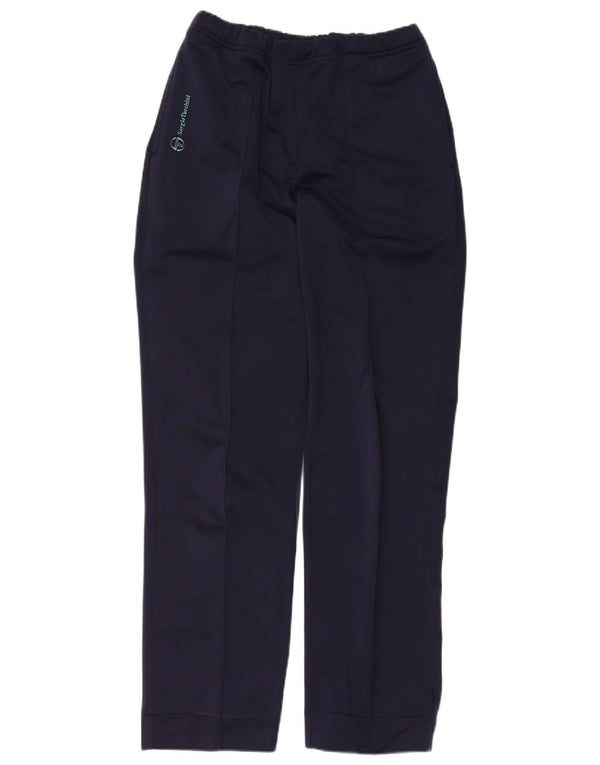 Calça de treino masculina Sergio Tacchini IT 48 médio azul marinho
