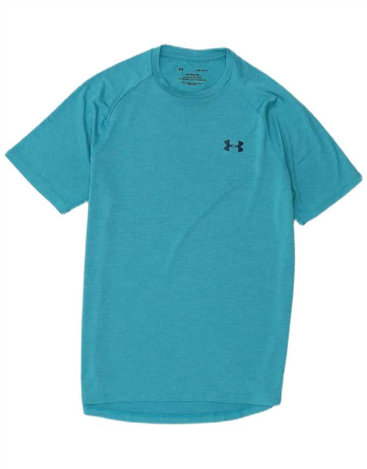 Camiseta masculina Under Armour Top médio turquesa