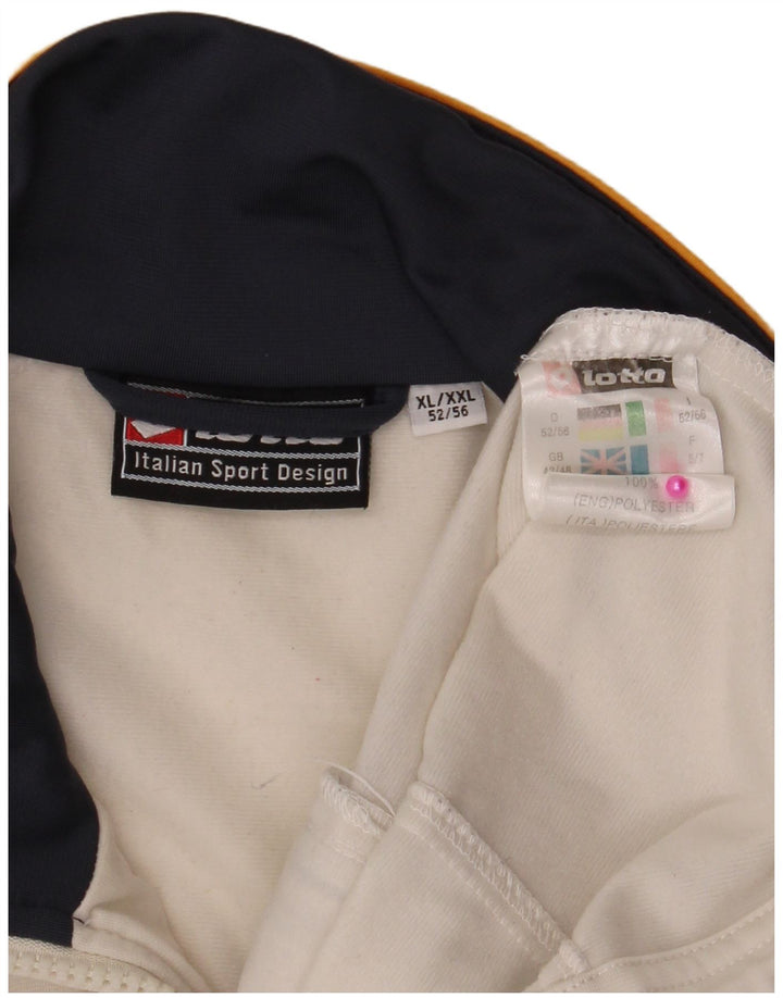 LOTTO Mens Treino Top Jaqueta XL Poliéster Branco