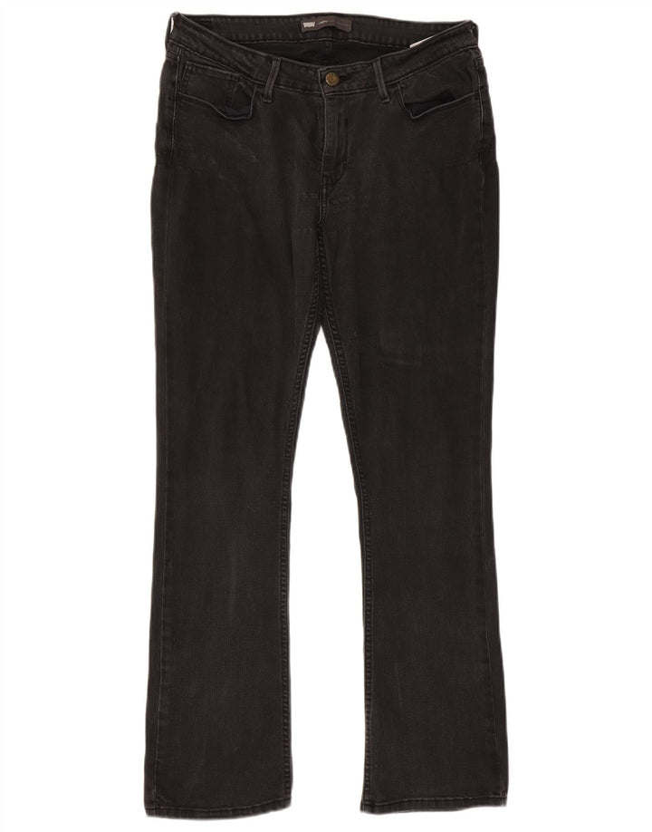 Legging feminina Levi's Bootcut jeans W32 L32 algodão preto