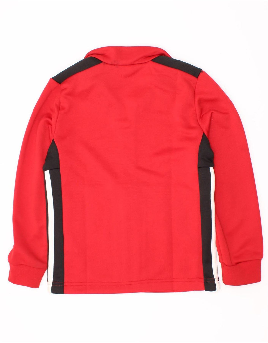 Jaqueta Adidas Meninos Treino Top 7-8 Anos Vermelho Colorblock Poliéster