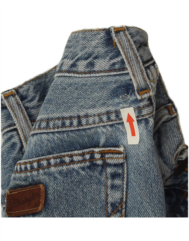 Wrangler Mens Tapered Jeans W32 L30 Azul Algodão