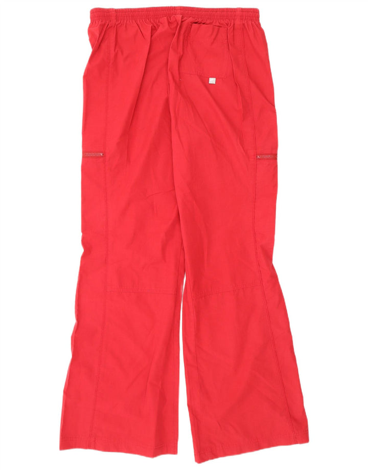 Calça Nike Cargo Feminina UK 14/16 Grande Poliéster Vermelho