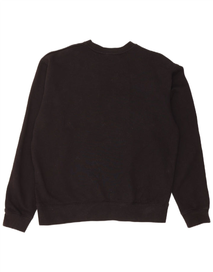 Zara Moletom Masculino Jumper Médio Algodão Preto