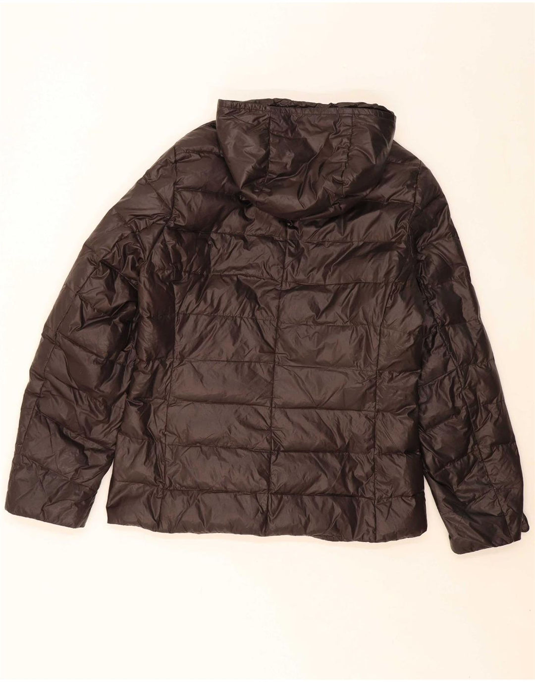 Jaqueta feminina acolchoada com capuz ELLESSE UK 18 XL preta