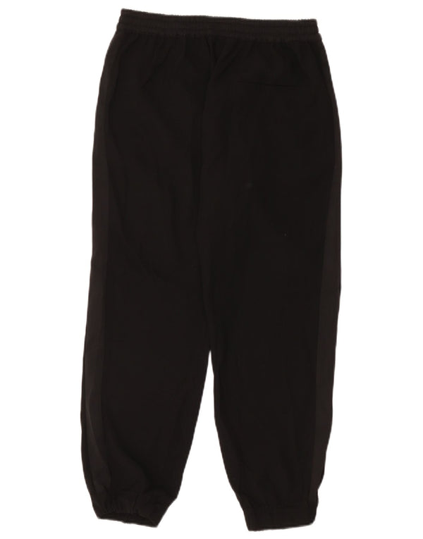 Calça de treino feminina Topshop Joggers UK 8 poliéster preto pequeno