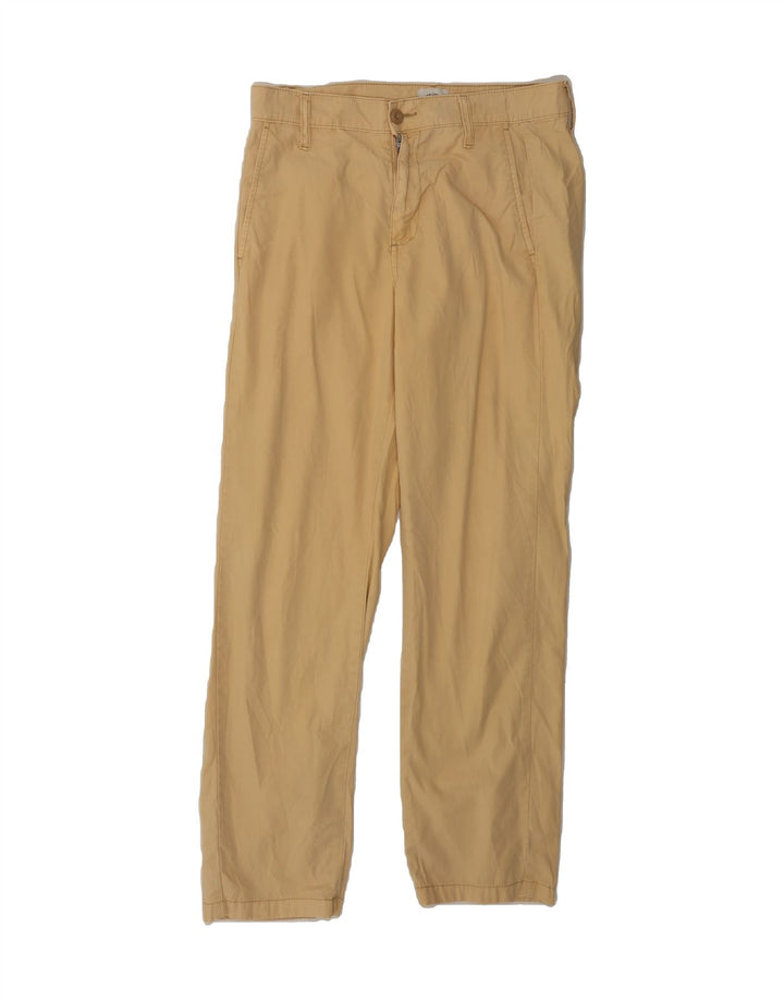 J. CREW Womens Straight Chino Trousers W25 L28 Beige Cotton Vintage J. Crew and Second-Hand J. Crew from Messina Hembry 