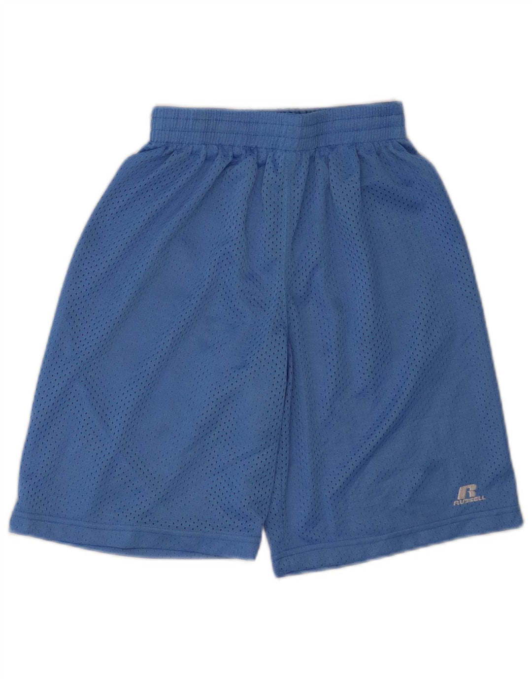 Shorts esportivos Russell Athletic Boys 10-11 anos azul poliéster