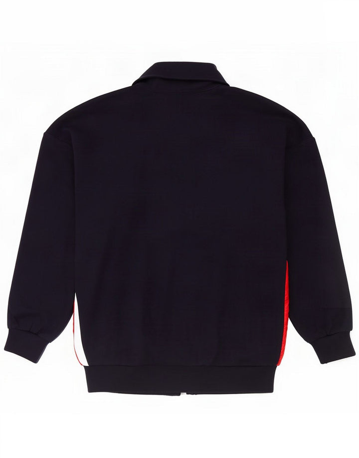 Vintage Mens Tracksuit Top Jacket IT 52 Grande Colourblock multicolorido