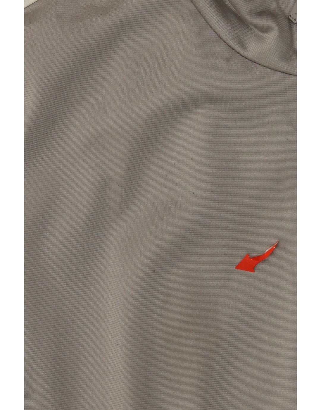 ADIDAS Mens Tracksuit Top Jacket UK 44/46 Grande Cinza Colourblock Poliéster