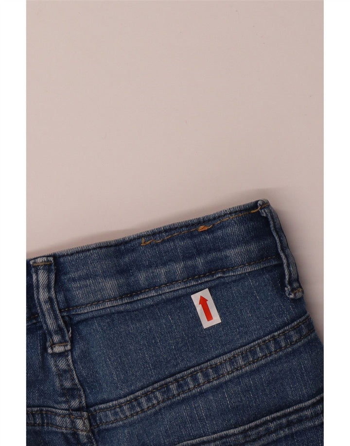 LEVI'S Boys Straight Jeans 7-8 Anos W23 L24 Azul Algodão