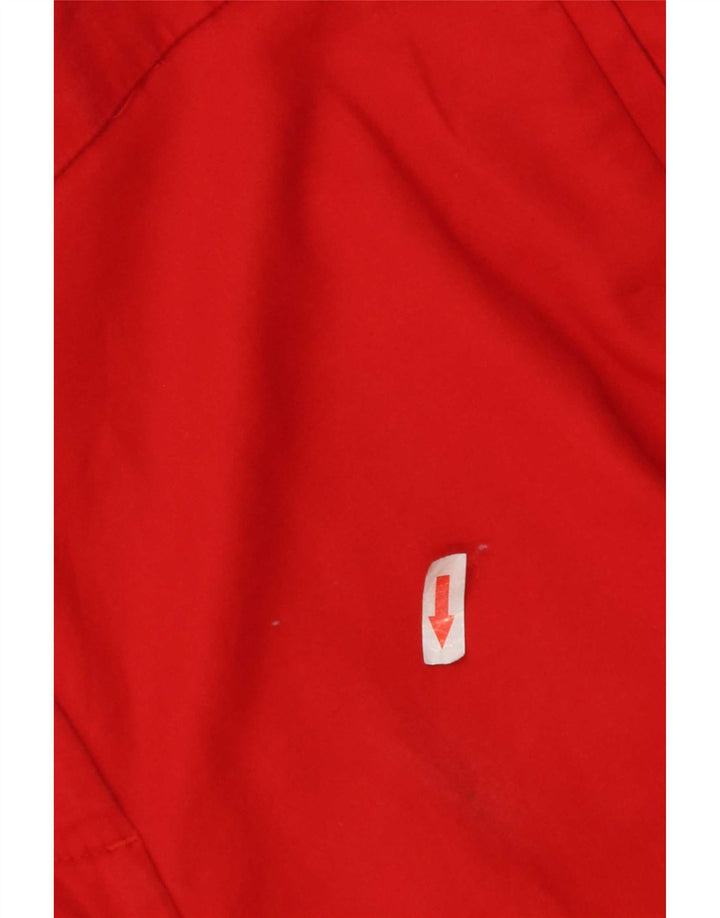 Calça capri reta feminina Marks & Spencer W34 L22 vermelha