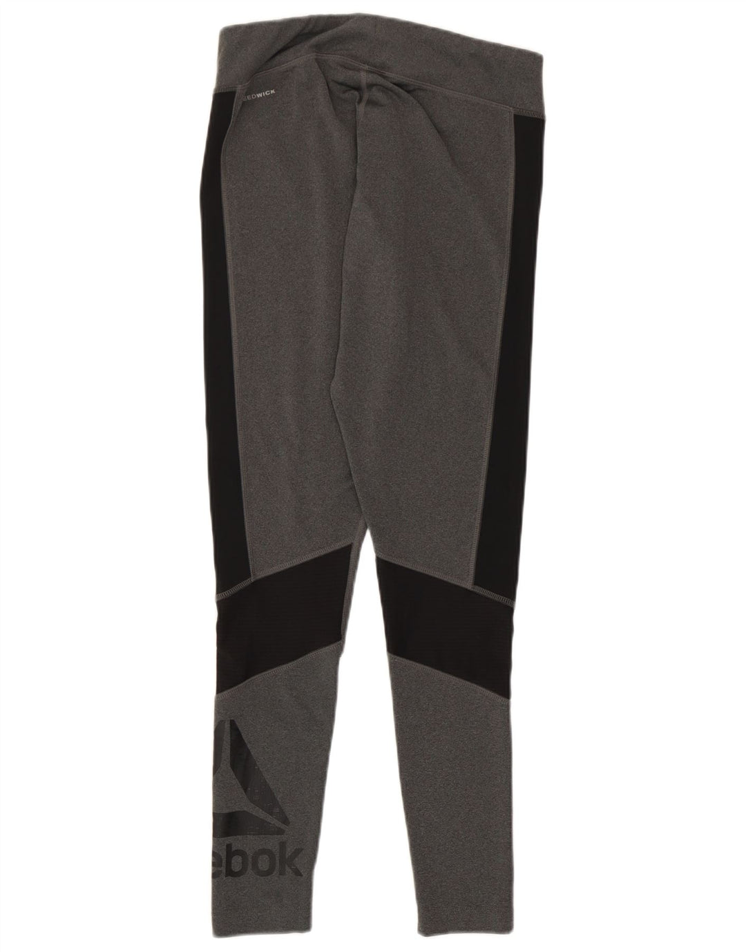 Leggings Reebok Speedwick Graphic Femininas UK 12/14 Médio Cinza Colorblock