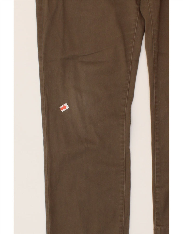 VOLCOM Mens Straight Chino Trousers W29 L26  Brown Cotton Vintage Volcom and Second-Hand Volcom from Messina Hembry 