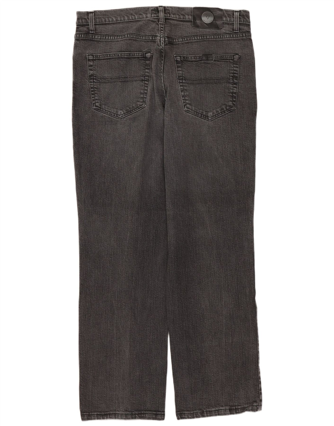 Jeans retos masculinos TRUSSARDI W36 L29 algodão cinza