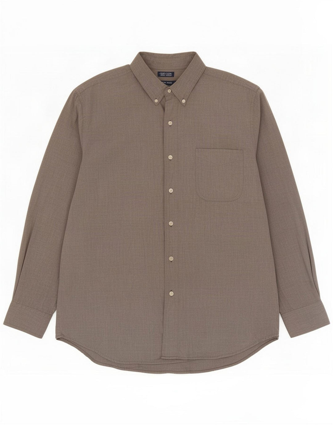 Chaps Camisa masculina grande cinza