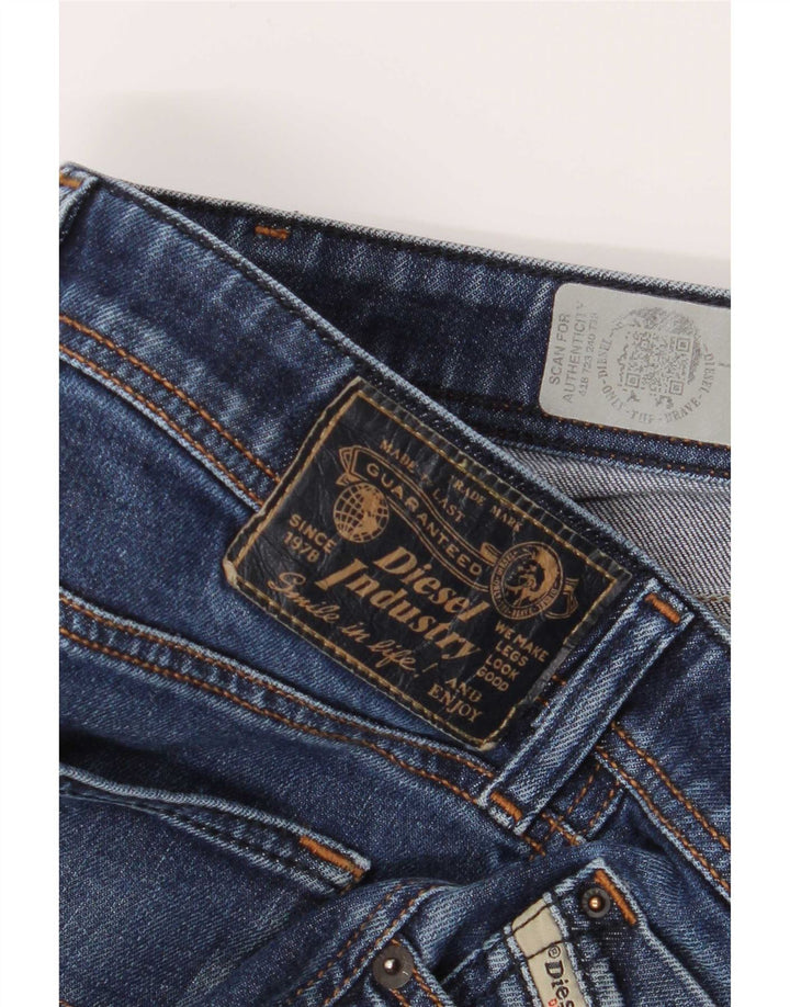 Diesel Masculino Waykee Regular Straight Jeans W34 L28 Azul Algodão