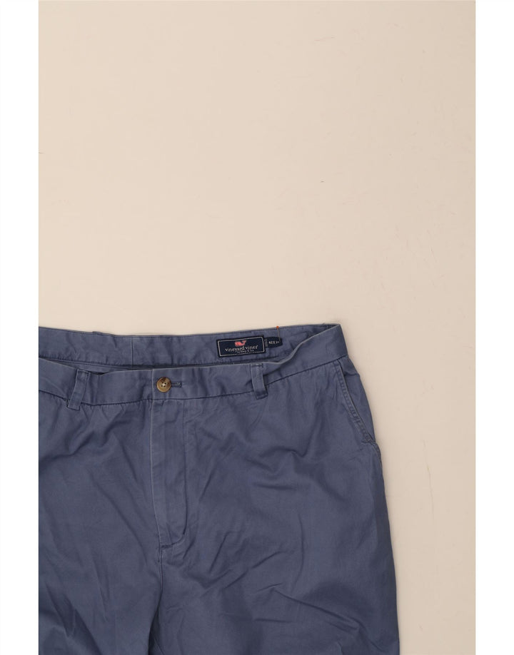VINEYARD VINES Mens Slim Chino Trousers W40 L30 Blue Cotton Vintage Vineyard Vines and Second-Hand Vineyard Vines from Messina Hembry 