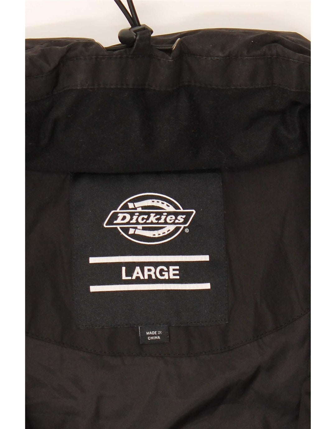 Dickies Jaqueta masculina acolchoada Reino Unido 40 grande poliéster preto